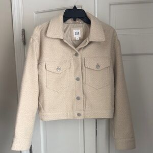 GAP Women's Beige Jean Jacket